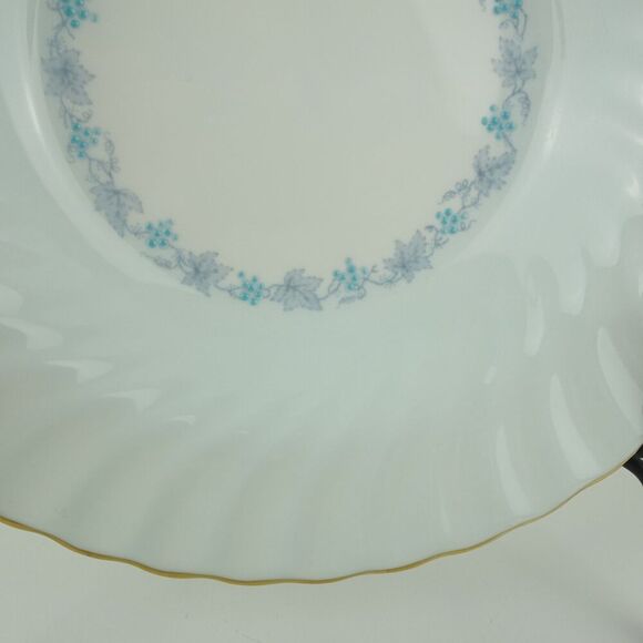 Minton Vinyard Blue Salad Plate Bone China Made In England - Picture 5 of 10